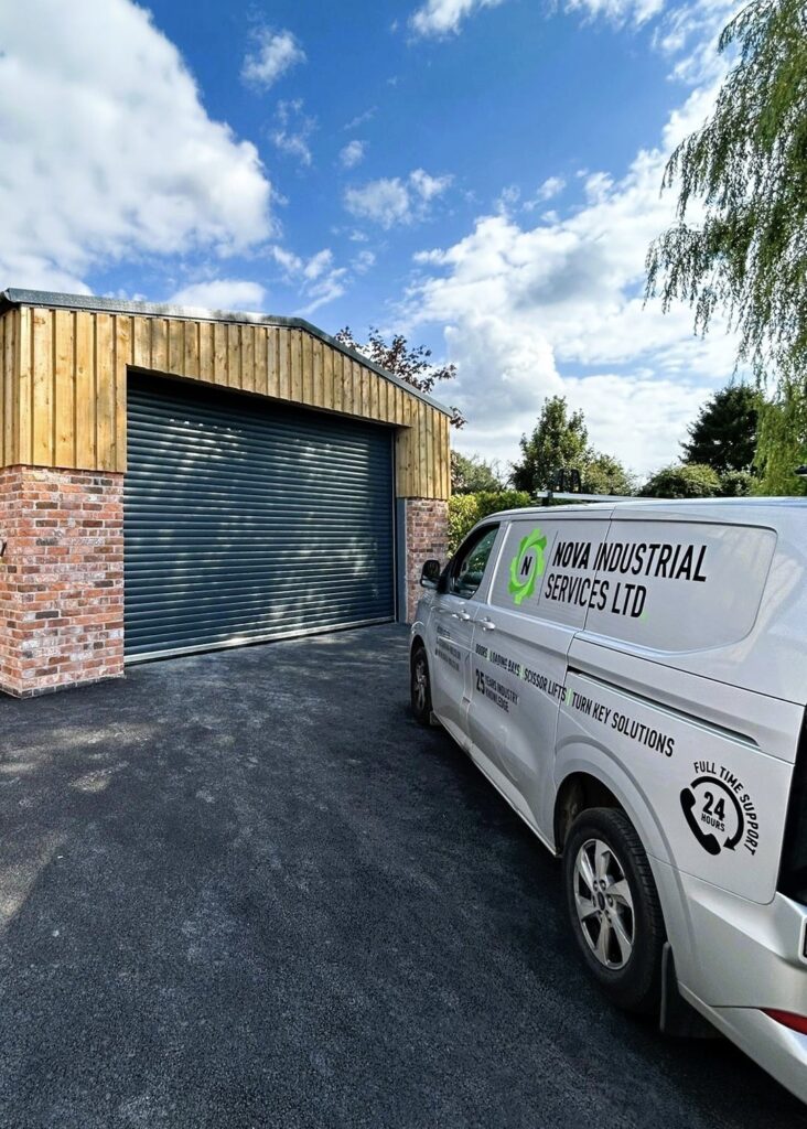 Electrically Operated Roller Shutter Door