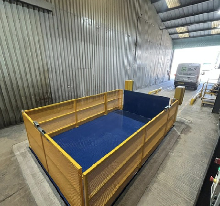 Turn-Key Project: Loading Bay Scissor Lift Installation for National Retail Distribution Centre