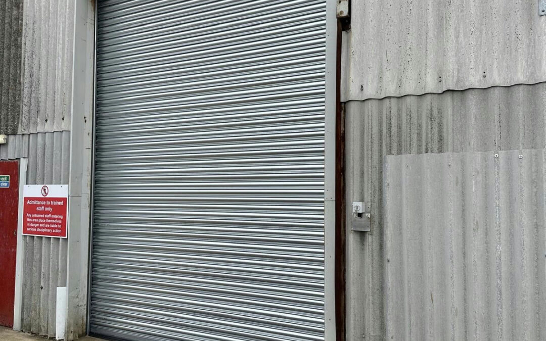 Case Study: Rapid Replacement of Electrically Operated Roller Shutter Door in Northampton